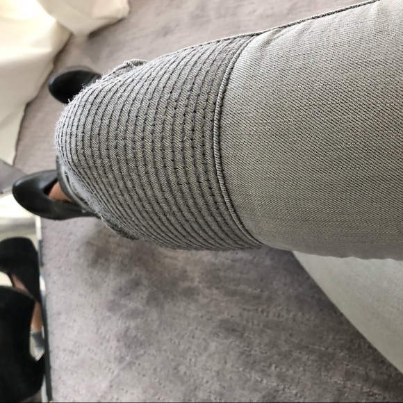 Black Orchid grey motto mid-waist skinny jeans - Picture 10 of 16